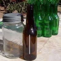 Beer Bottle Candle Shade 3 OS 